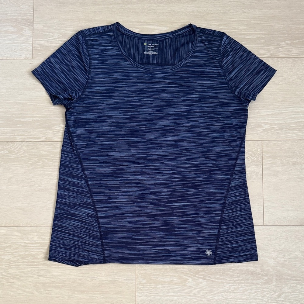 3/$12 SALE Women’s Navy Space-Dyed Performance Tee